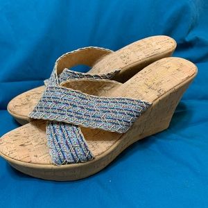 italian shoemakers wedge sandals - made in Italy